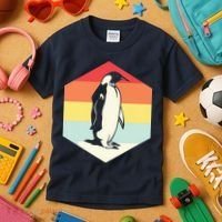 Penguin Animal Zookeeper Gifts Kids T-Shirt thumb 3