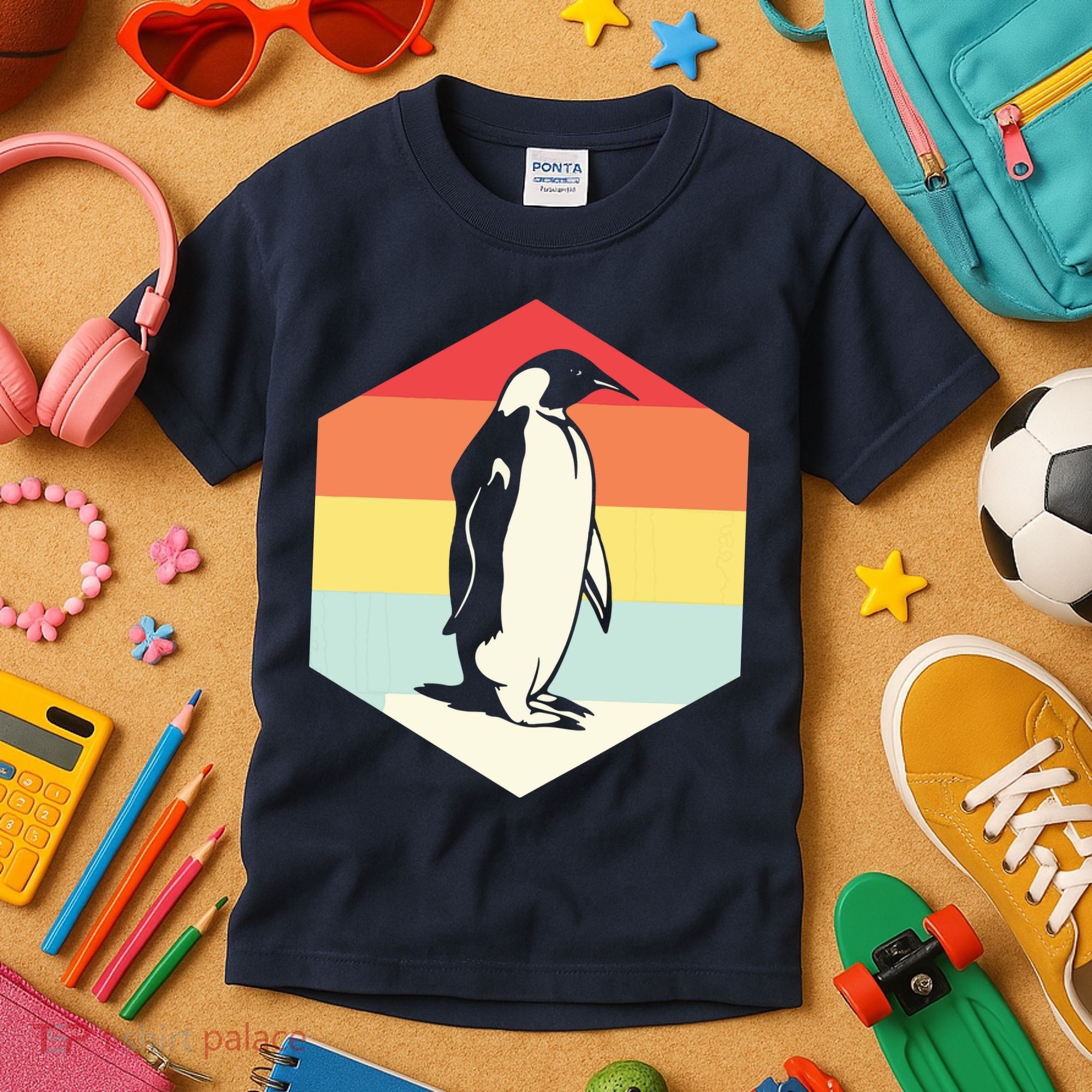 Penguin Animal Zookeeper Gifts Kids T-Shirt