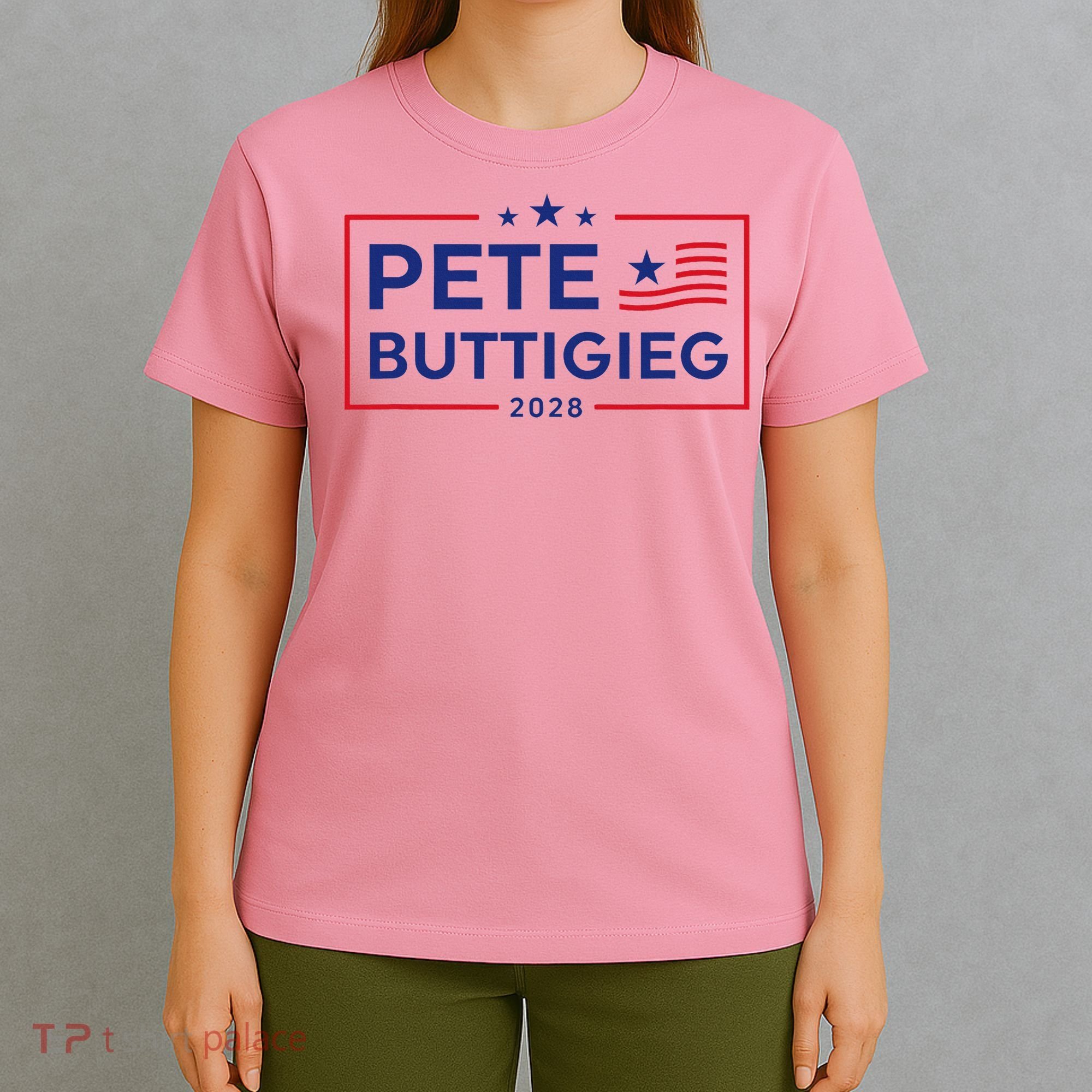Pete Buttigieg 2028 For President Election Campaign  T-Shirt
