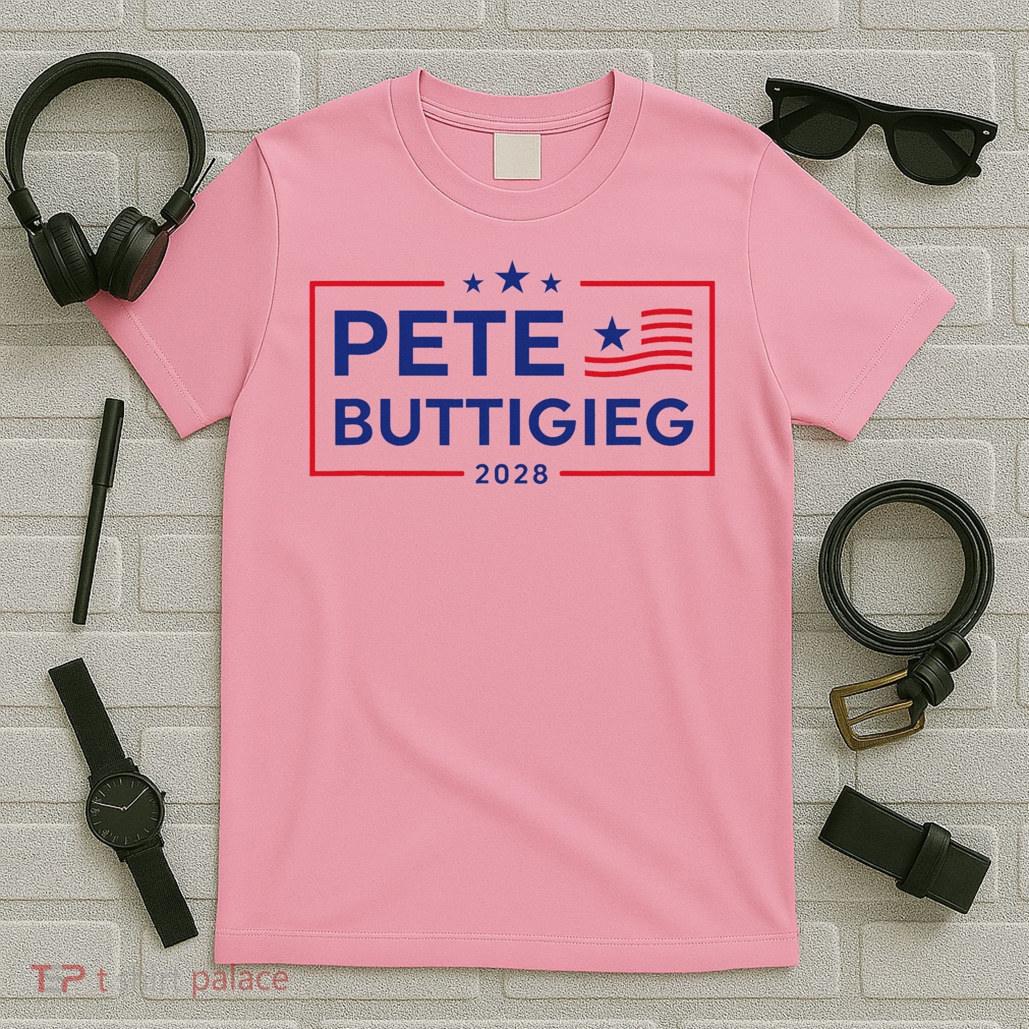 Pete Buttigieg 2028 For President Election Campaign  T-Shirt