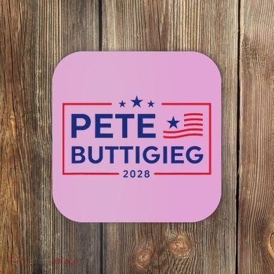 Pete Buttigieg 2028 For President Election Campaign  Coaster