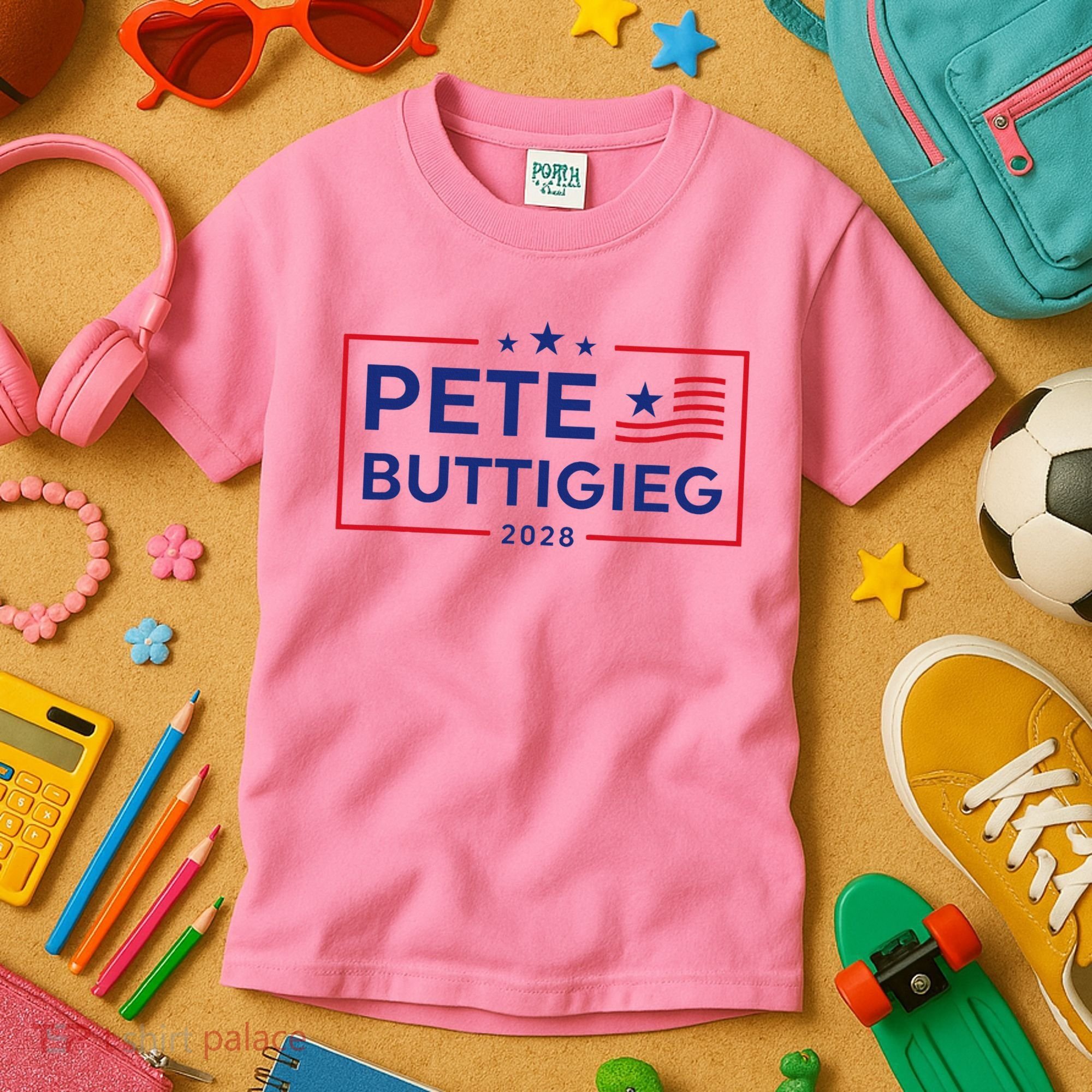 Pete Buttigieg 2028 For President Election Campaign  Kids T-Shirt