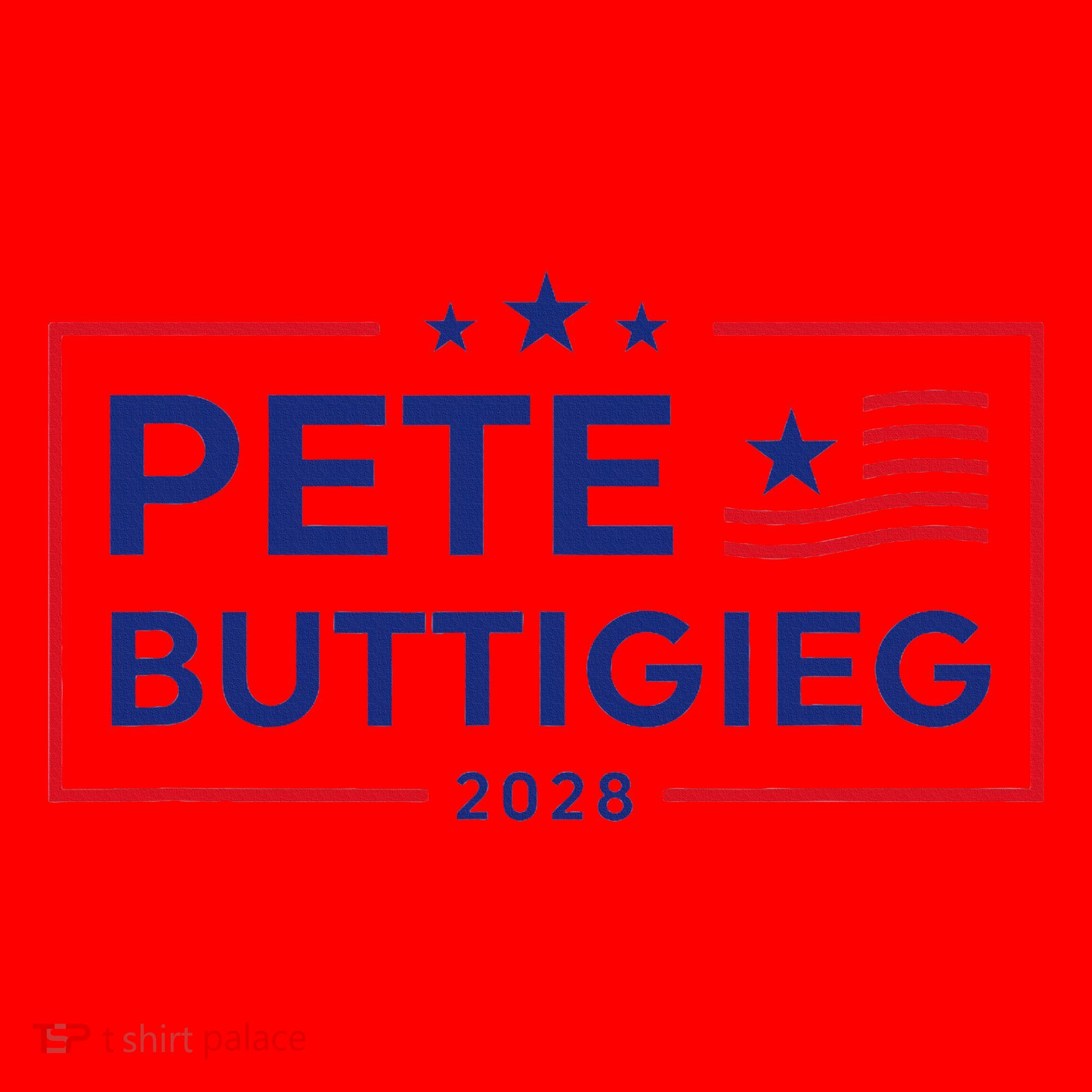 Pete Buttigieg 2028 For President Election Campaign  Santa Hat
