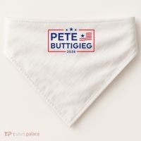Pete Buttigieg 2028 For President Election Campaign  USA-Made Doggie Bandana thumb 0