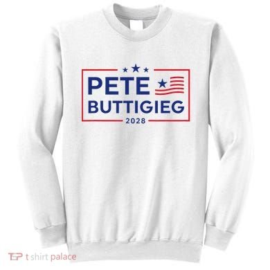 Pete Buttigieg 2028 For President Election Campaign  Sweatshirt
