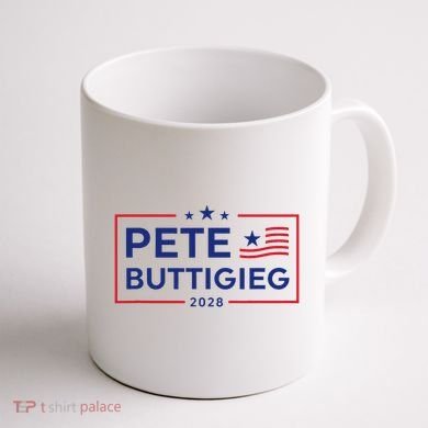 Pete Buttigieg 2028 For President Election Campaign  Coffee Mug back