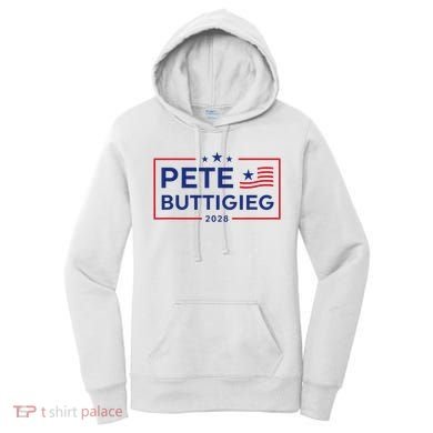 Pete Buttigieg 2028 For President Election Campaign  Women's Hoodie