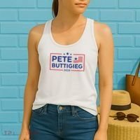 Pete Buttigieg 2028 For President Election Campaign  Women's Tank Top thumb 2