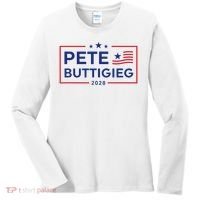 Pete Buttigieg 2028 For President Election Campaign  Women's Long Sleeve Shirt thumb 0