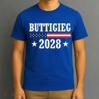 Pete Buttigieg 2028 Presidential Election Usa Flag Democrats T-Shirt thumb 3