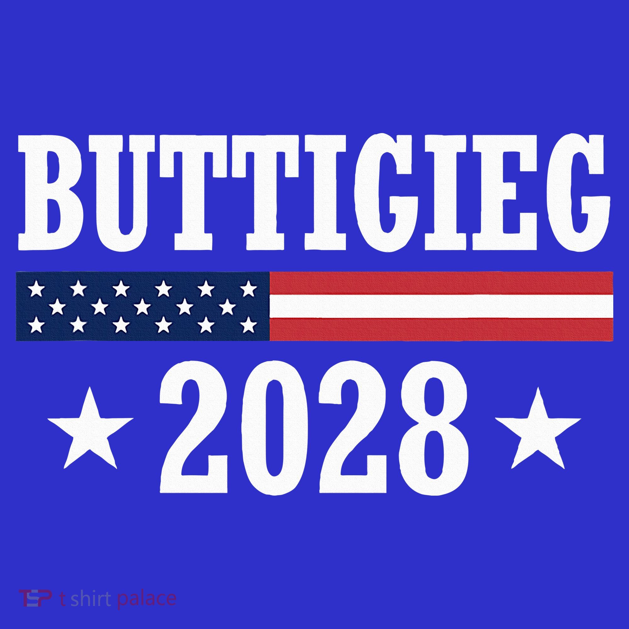 Pete Buttigieg 2028 Presidential Election Usa Flag Democrats Polo