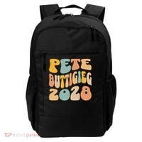 Pete Buttigieg 2028 For President Resist Wavy Election Backpack thumb 0