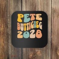 Pete Buttigieg 2028 For President Resist Wavy Election Coaster thumb 0