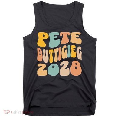 Pete Buttigieg 2028 For President Resist Wavy Election Tank Top