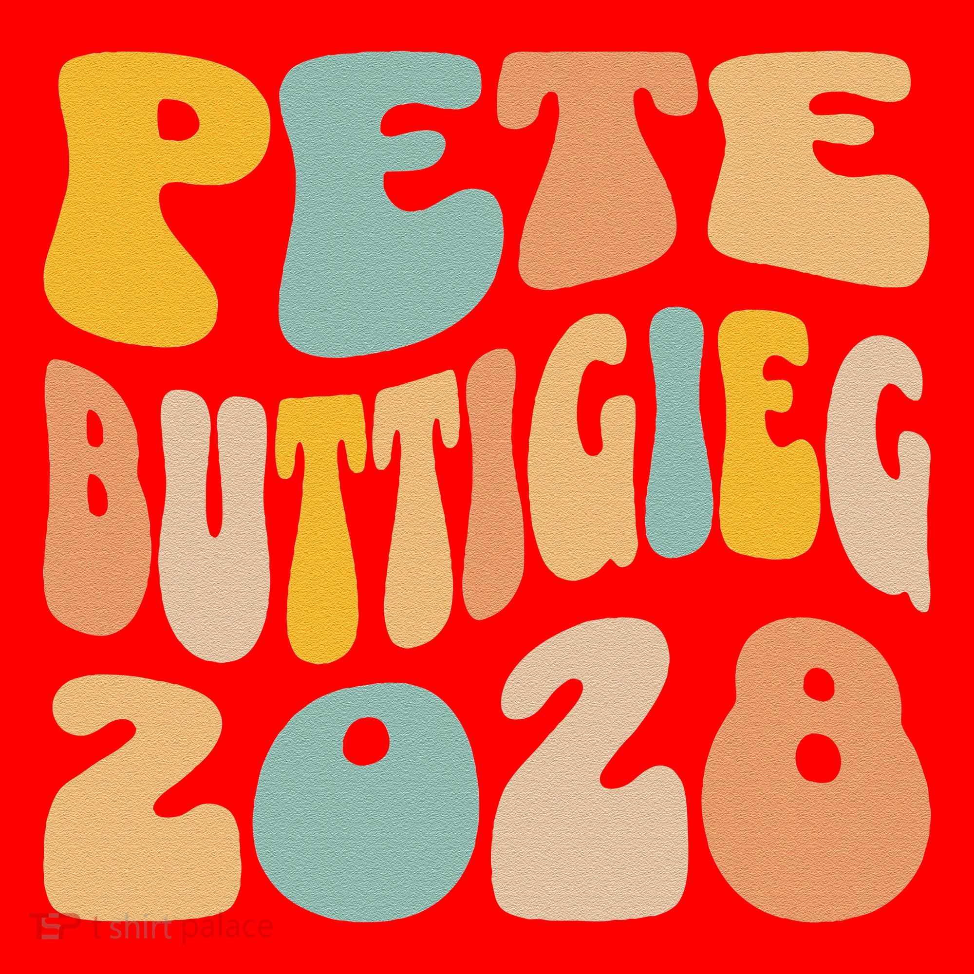 Pete Buttigieg 2028 For President Resist Wavy Election Santa Hat