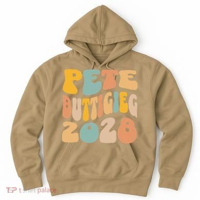 Pete Buttigieg 2028 For President Resist Wavy Election Hoodie