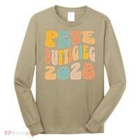 Pete Buttigieg 2028 For President Resist Wavy Election Long Sleeve Shirt thumb 0