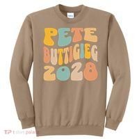 Pete Buttigieg 2028 For President Resist Wavy Election Sweatshirt thumb 0