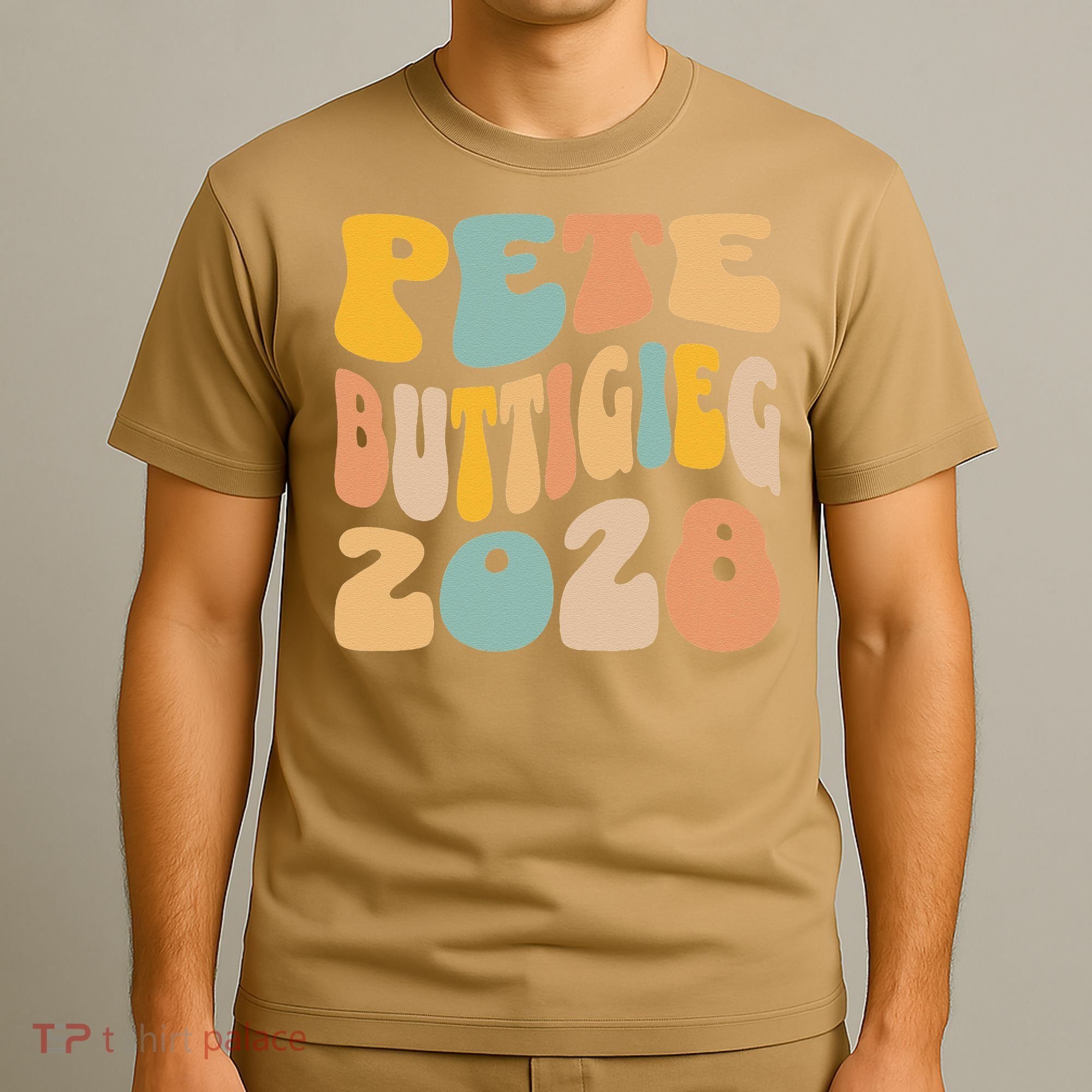 Pete Buttigieg 2028 For President Resist Wavy Election T-Shirt