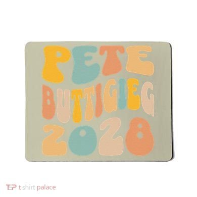 Pete Buttigieg 2028 For President Resist Wavy Election Mousepad
