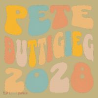 Pete Buttigieg 2028 For President Resist Wavy Election Mousepad thumb 1