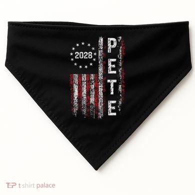 Pete Buttigieg 2028 For President  USA-Made Doggie Bandana