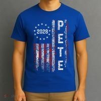 Pete Buttigieg 2028 For President  T-Shirt thumb 3