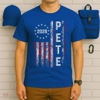 Pete Buttigieg 2028 For President  T-Shirt thumb 6