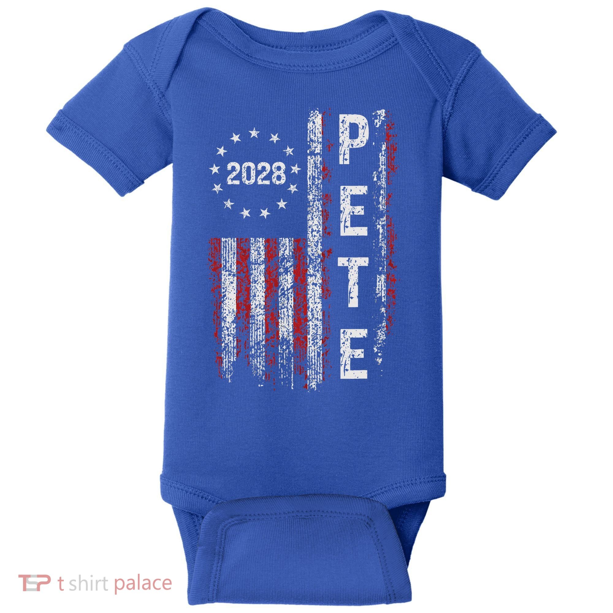 Pete Buttigieg 2028 For President  Baby Bodysuit