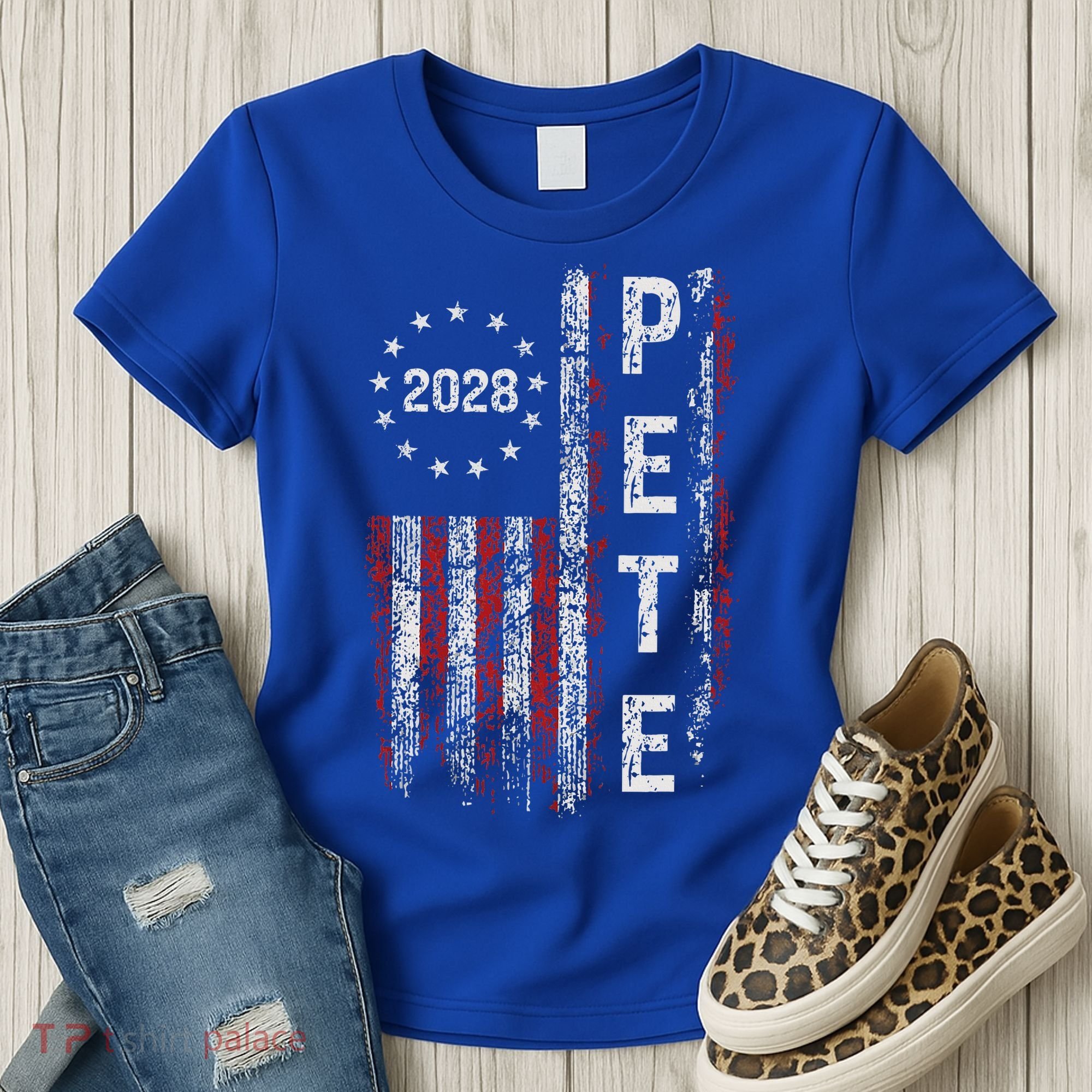 Pete Buttigieg 2028 For President  Women's T-Shirt