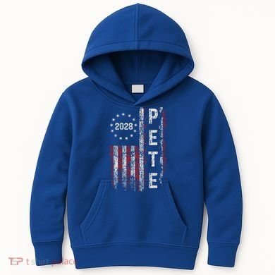Pete Buttigieg 2028 For President  Kids Hoodie