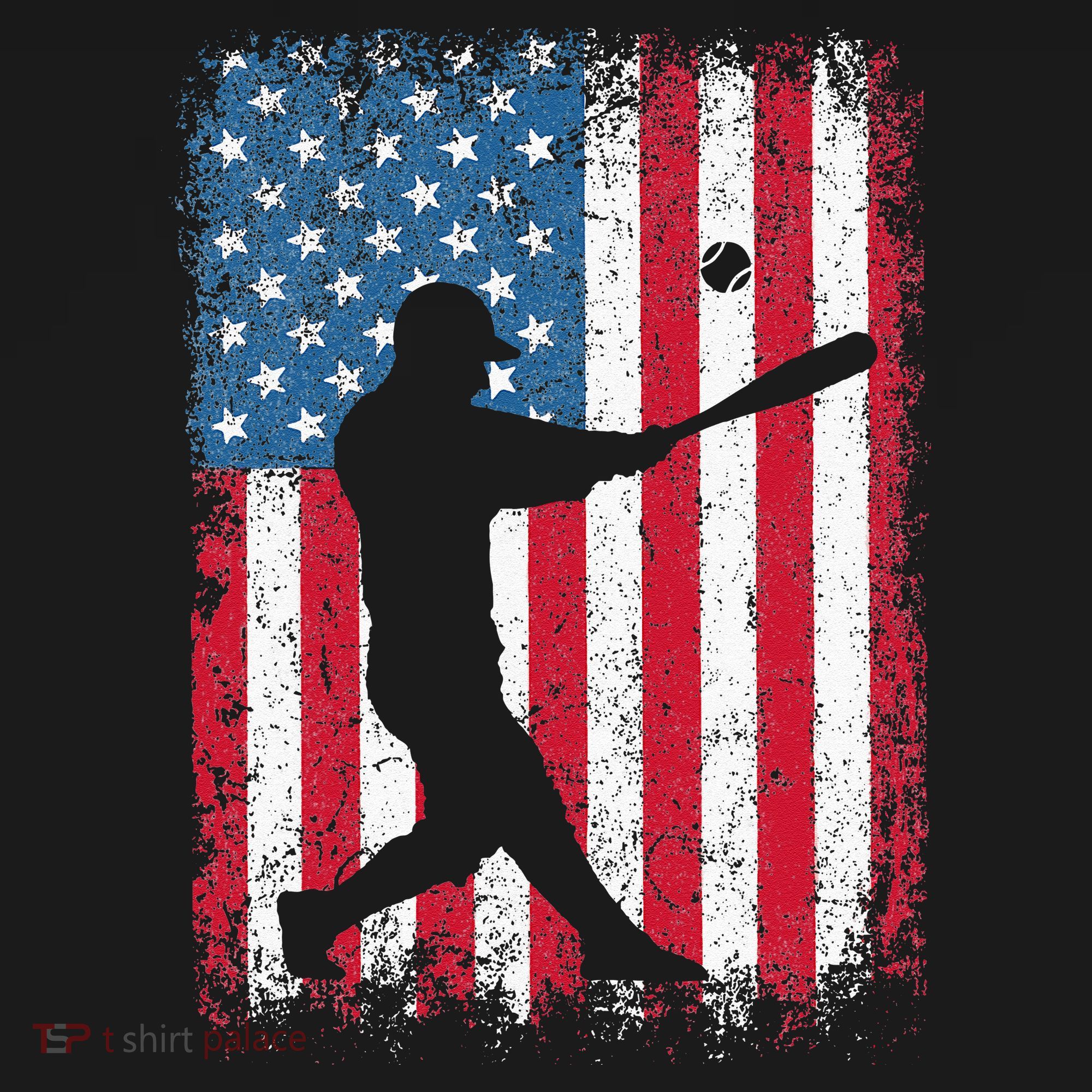 Patriotic Baseball 4th Of July Men USA American Flag Women's Tank Top