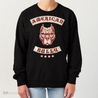 Pit Bull American Bully Dog Breed Mc Style Women's Sweatshirt thumb 0