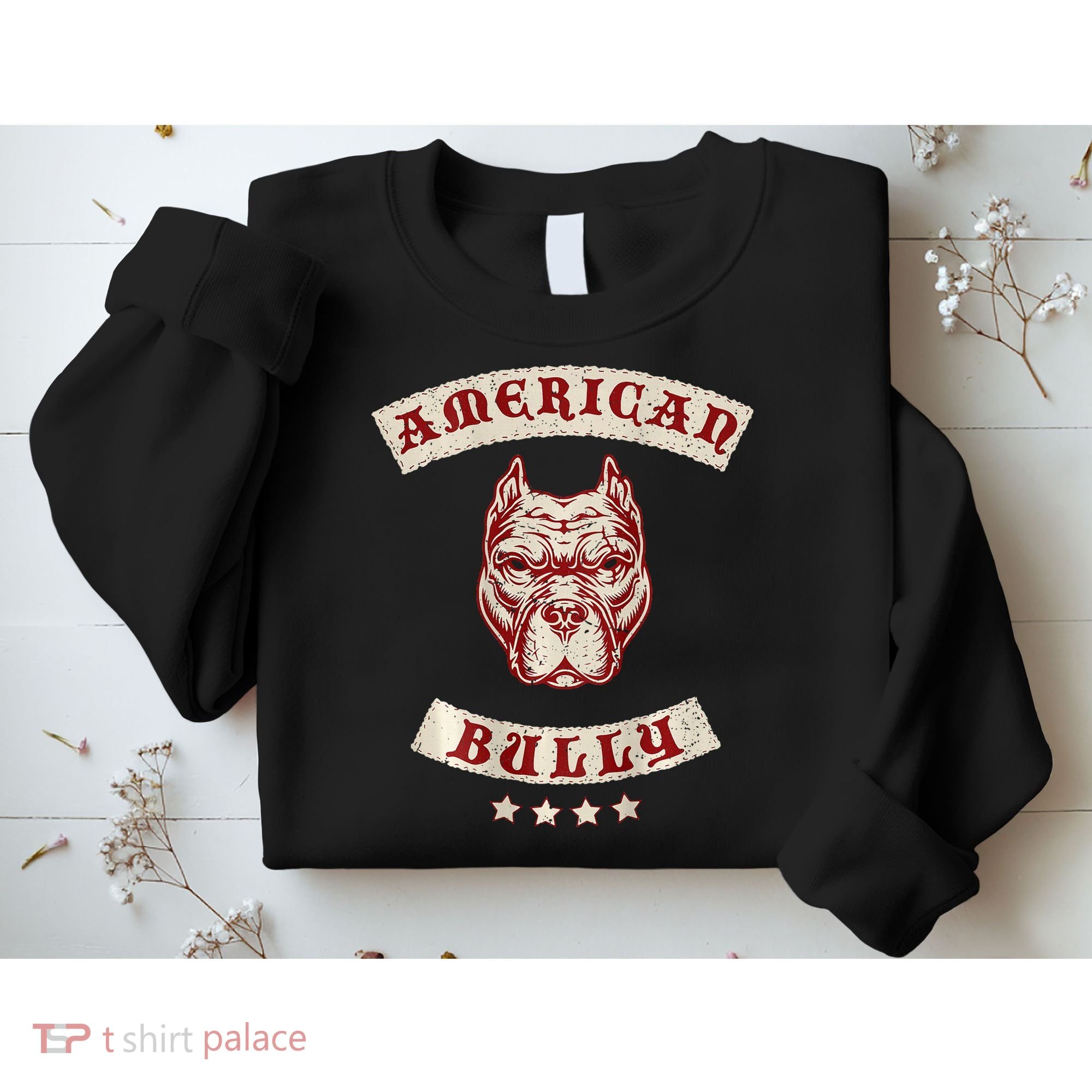 Pit Bull American Bully Dog Breed Mc Style Sweatshirt