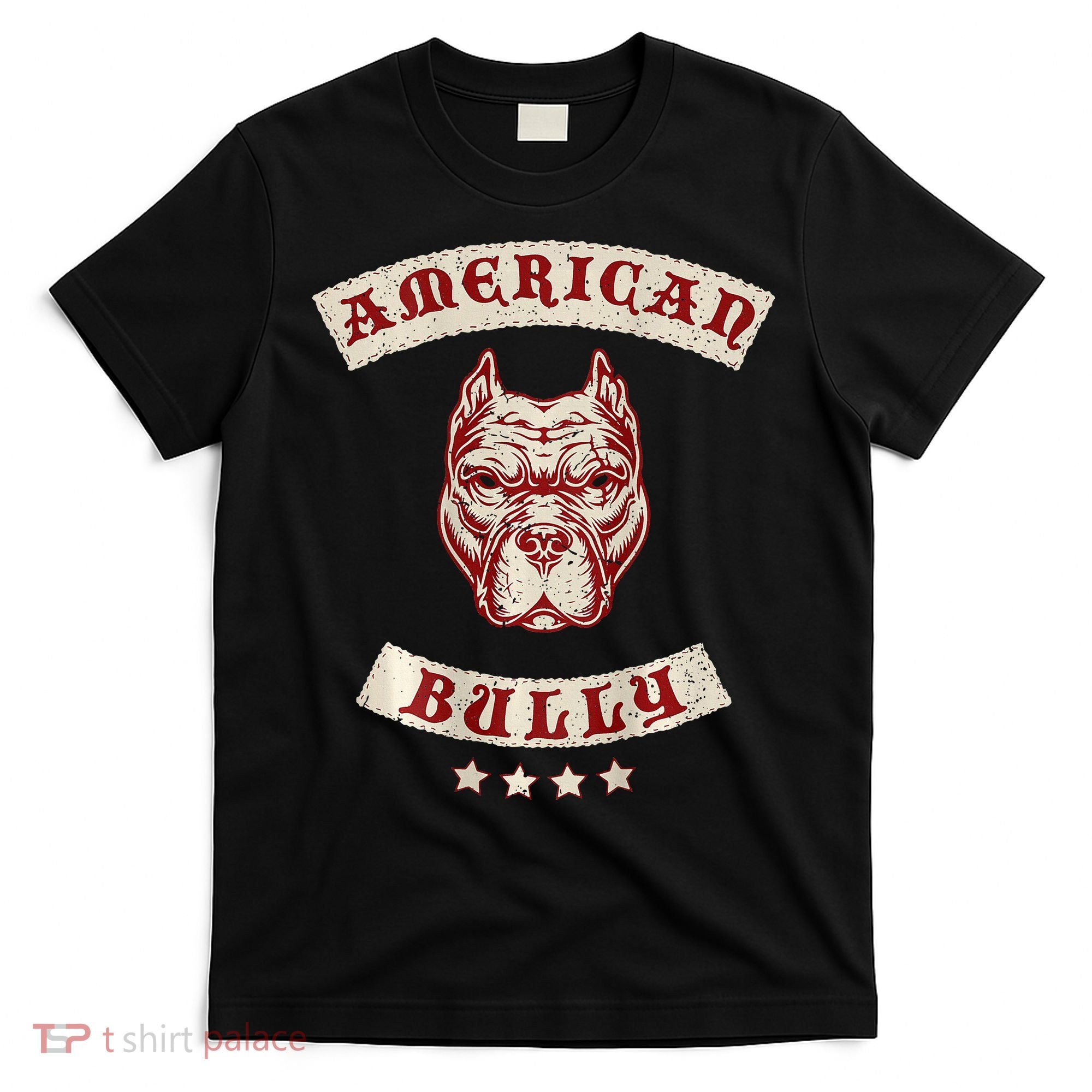 Pit Bull American Bully Dog Breed Mc Style T-Shirt