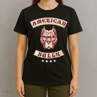 Pit Bull American Bully Dog Breed Mc Style T-Shirt thumb 4
