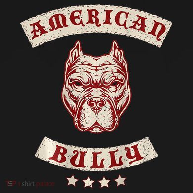 Pit Bull American Bully Dog Breed Mc Style Magnet