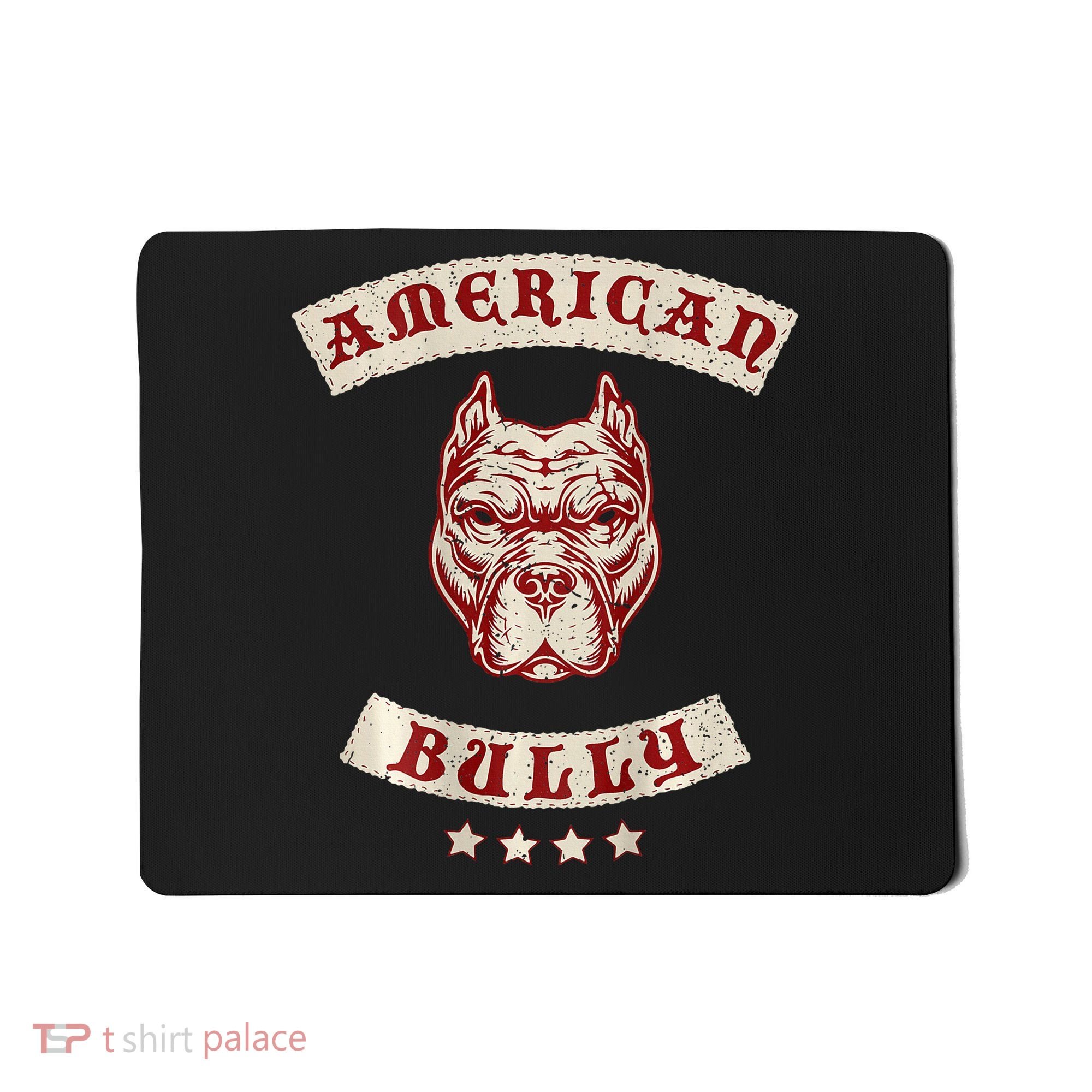 Pit Bull American Bully Dog Breed Mc Style Mousepad