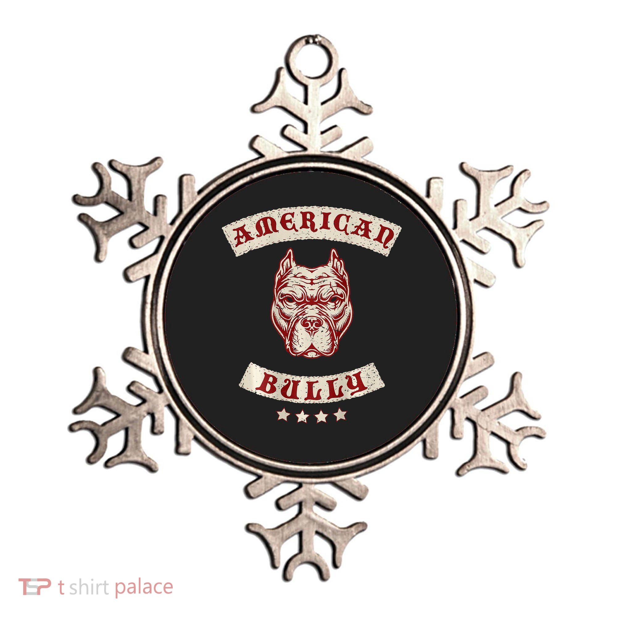 Pit Bull American Bully Dog Breed Mc Style Ornament