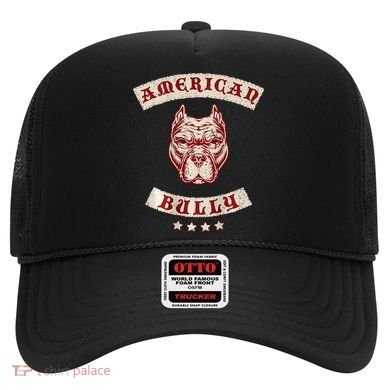 Pit Bull American Bully Dog Breed Mc Style Hat