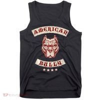 Pit Bull American Bully Dog Breed Mc Style Tank Top thumb 0