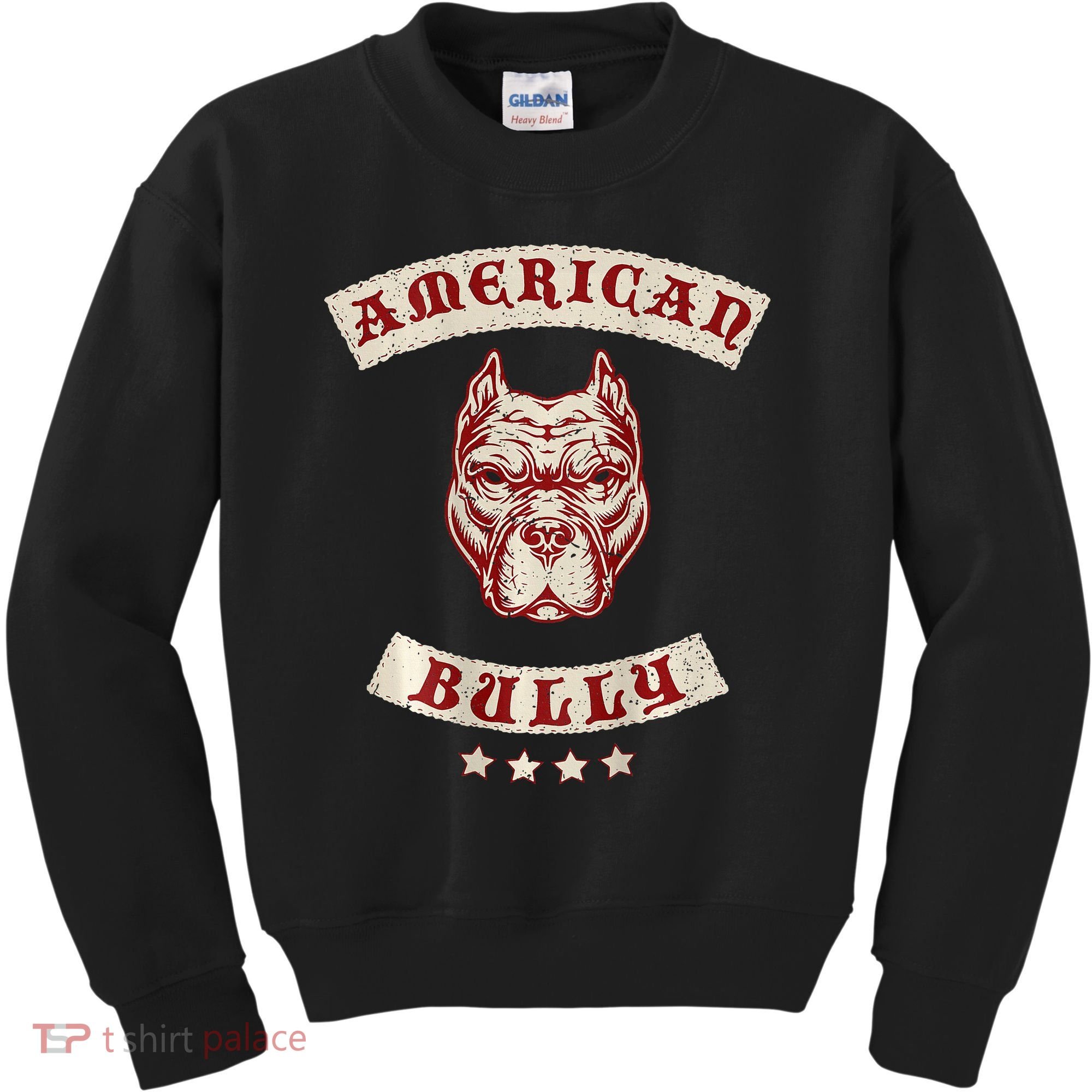 Pit Bull American Bully Dog Breed Mc Style Kids Sweatshirt