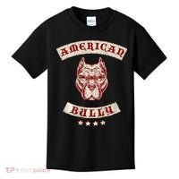 Pit Bull American Bully Dog Breed Mc Style Kids T-Shirt thumb 0