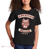 Pit Bull American Bully Dog Breed Mc Style Kids T-Shirt thumb 2