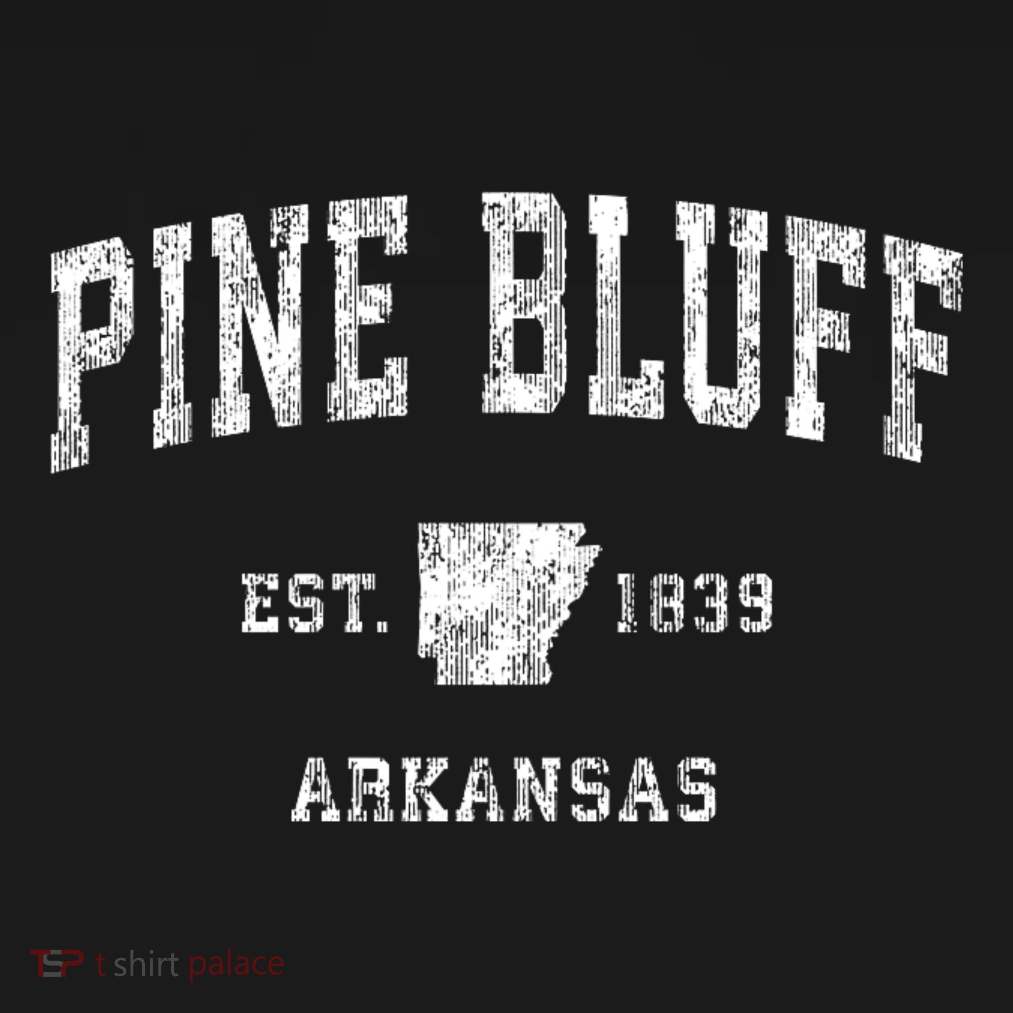 Pine Bluff Arkansas Ar Vintage Athletic Sports T-Shirt