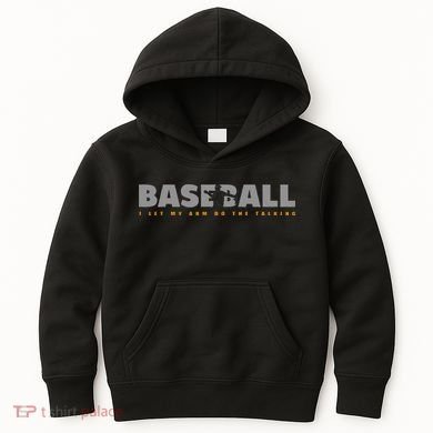 Pitcher Baseball Apparel Baseball Kids Hoodie