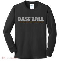 Pitcher Baseball Apparel Baseball Kids Long Sleeve Shirt thumb 0