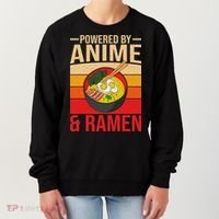 Powered By Anime And Ramen Love Noodles Women Women's Sweatshirt thumb 0