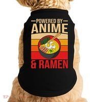 Powered By Anime And Ramen Love Noodles Women Doggie Tank thumb 0