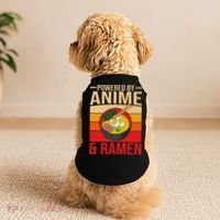 Powered By Anime And Ramen Love Noodles Women Doggie Tank thumb 2